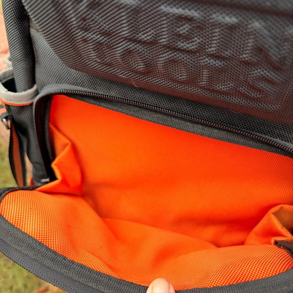 Klein Tools MODBOX Electrician Tool Backpack Black Orange Heavy Duty Organizer